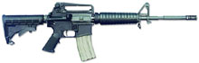 Bushmaster A3 Patrolmans Carbine 90289, 223 Remington, 16" Chrome Lined, Collapsible Stock, Black Matte Finish, 30 Rd