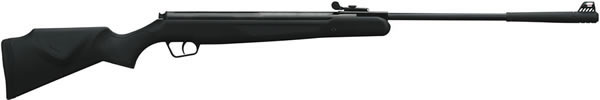Stoeger X-50 1200 FPS Airgun w/Fiber-Optic Sights 30112, .22 Cal, Black Synthetic Monte Carlo-Style Stock