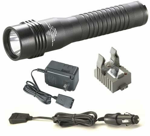 Streamlight Strion LED HL Rechargable Aluminum Flashlight w/12V AC/12V DC Charger (74751)