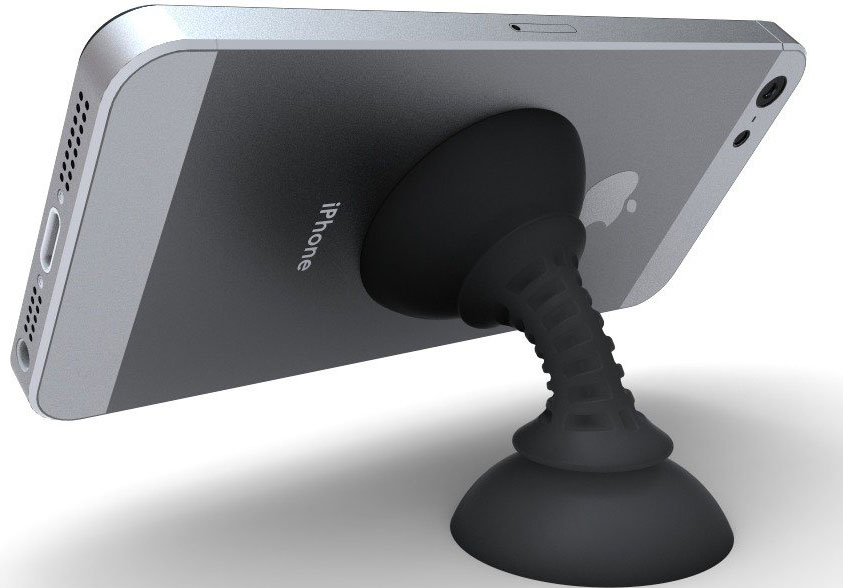 Striker Simple Sucker Smart Phone Mount, Black (00212)