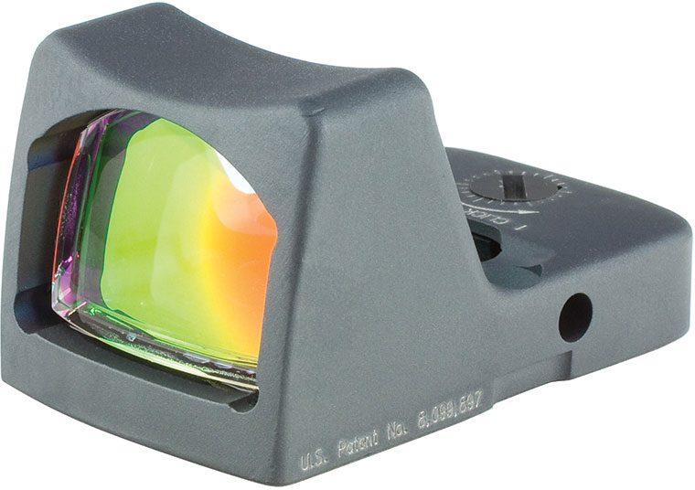 Trijicon RMR Type 2 Ruggedized Miniature Reflex Sight RM01-C-700622, 1x, Red Dot, 3.25 MOA, Gray