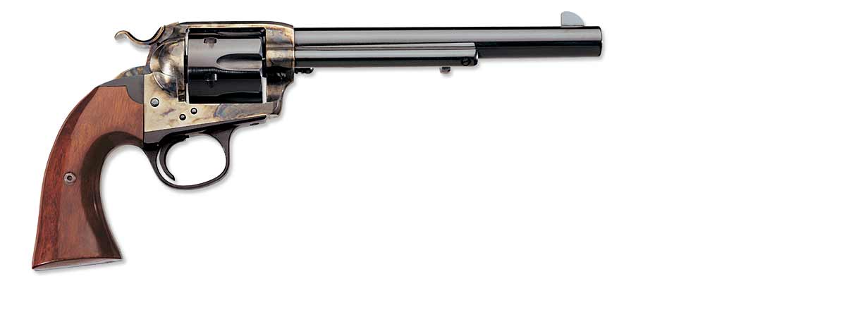 Uberti 1873 Cattleman Bisley NM Steel Revolver U346040, 357 Magnum, 7.5", Two Piece Walnut Stock
