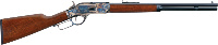 Uberti 1873 Competition Rifle 342905, 357 Magnum, 20", A-Grade Walnut Stock, Blue Case-Hardened Steel Frame