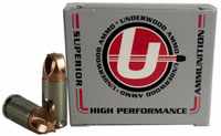 Underwood Handgun Ammunition UA817, 9MM +P+, Xtreme Defender, 90 GR, 1550 fps, 20 Rds/bx