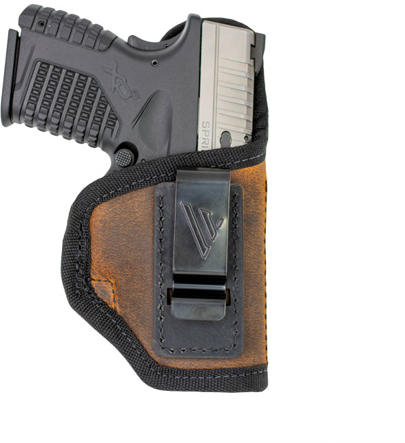 Versacarry Delta Carry Holster, Inside The Waistband, Water Buffalo Leather, Size 4 (DC2114)