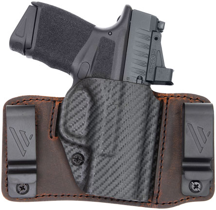 Versacarry Insurgent Holster, IWB/OWB, Water Buffalo Leather, Fits Springfield Hellcat (INS201HCT)
