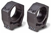 Vortex Precision Matched Rings PMR-35-126, 35mm, High Height, 1.26 in, Black