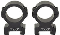 Warne V602M Vapor Horizontal Rings, 1", High, Matte Black