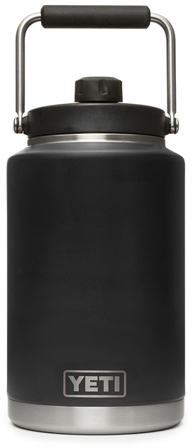 Yeti Rambler One Gallon Jug, Duracote Black (21070140009)