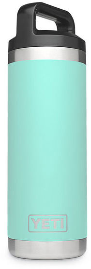 Yeti Rambler Bottle 18oz Stainless Steel Bottle, DuraCote Seafoam (YRAMB18SF)