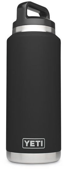 Yeti Rambler Bottle 36oz Stainless Steel Bottle, DuraCote Black (21071070014)
