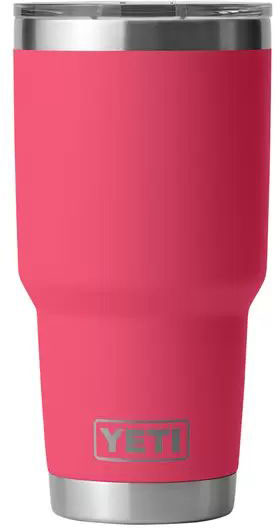 Yeti Rambler Tumbler 30oz Stainless Steel Cup, DuraCote Bimini Pink (21071500995)