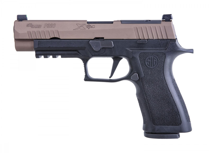 Sig P320 X-VTAC Pistol 320XF9VTAC, 9mm, 4.7", Polymer Grip, FDE Finish, 17 Rds